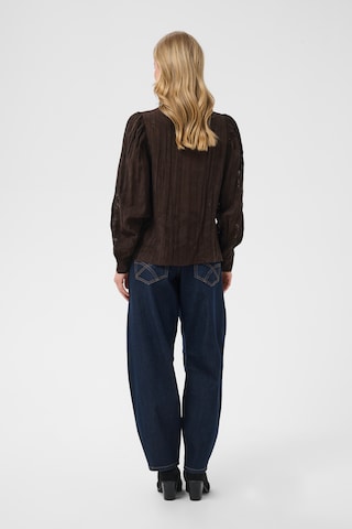 Cream Blouse 'Crissie' in Bruin