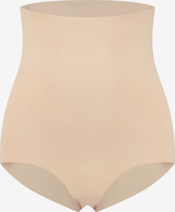 Slip scultant ' Waist Control High Waist Brief ' Bye Bra en beige : devant