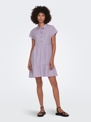 JDY Shirt Dress 'Say' in Purple