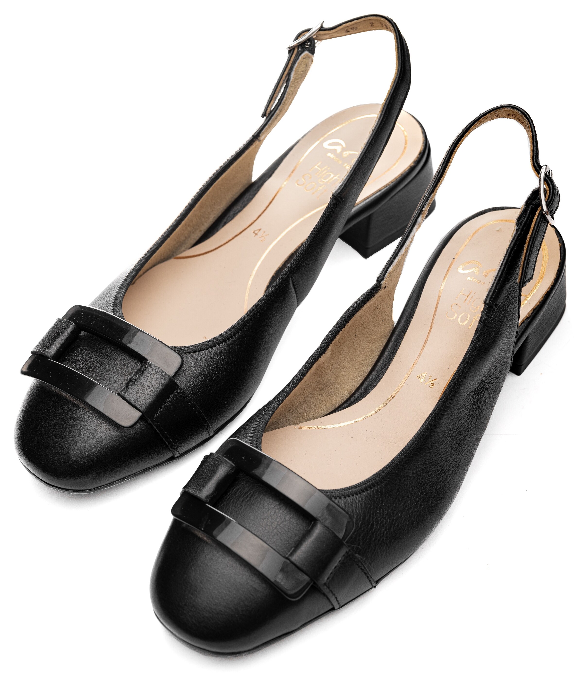 ARA Slingpumps in Schwarz