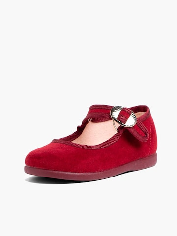Ballerines Pisamonas en rouge : devant