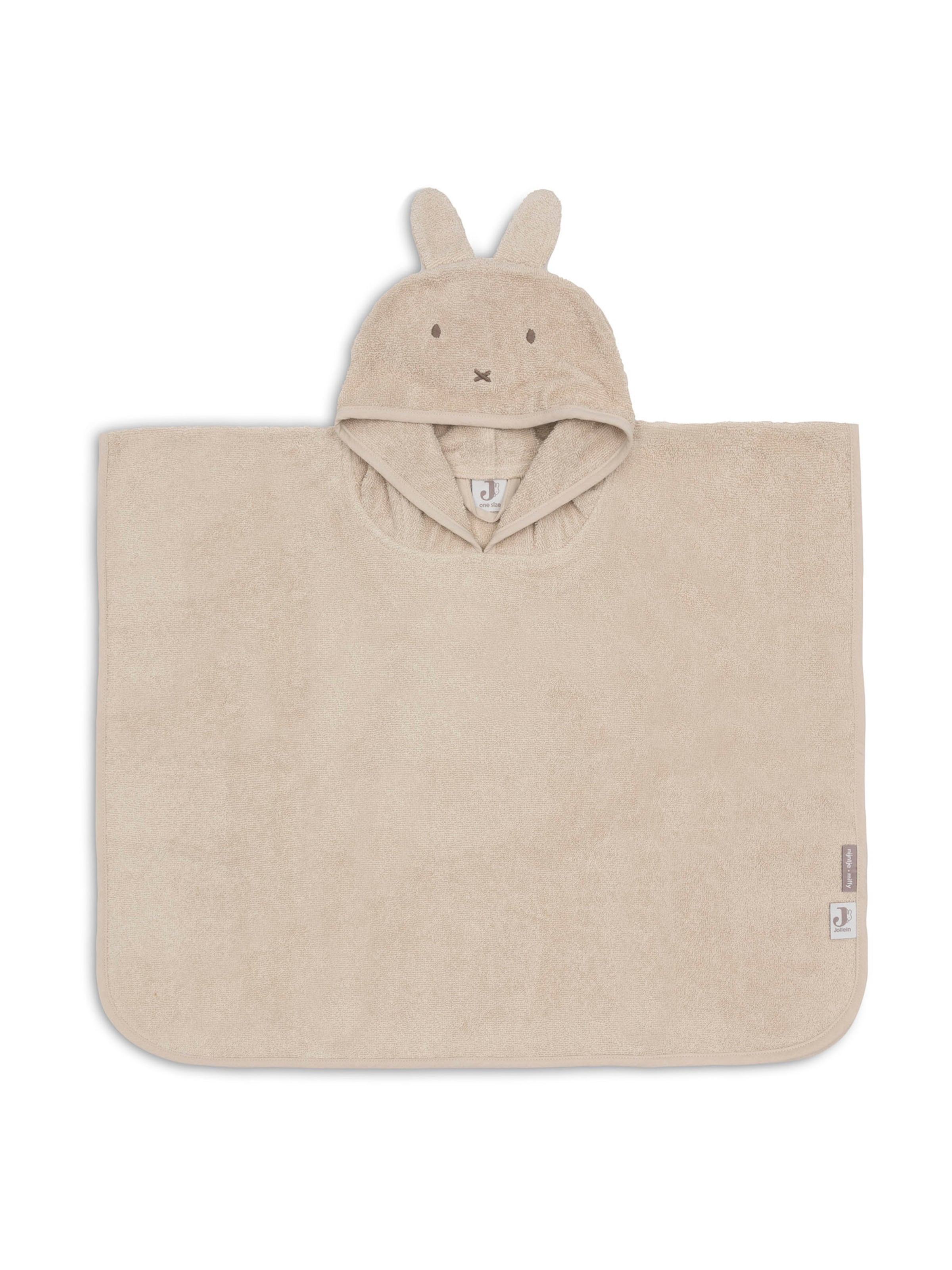 Peignoir 'Miffy' Jollein en beige : devant