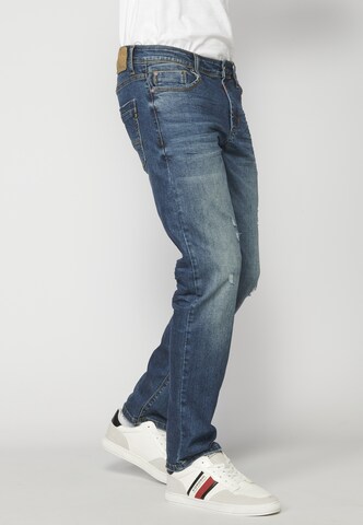 KOROSHI Regular Jeans in Blauw