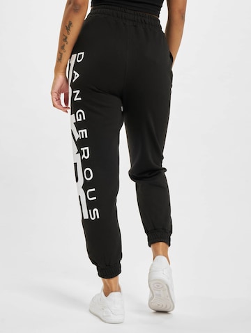 Effilé Pantalon Dangerous DNGRS en noir