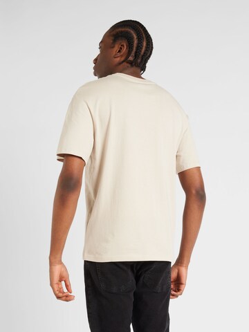 T-Shirt 'STAR' JACK & JONES en beige