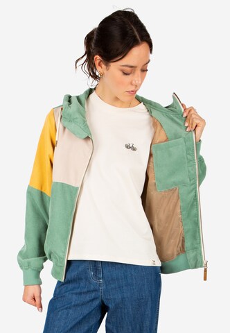 Iriedaily Jacke 'Patchy' in Grün