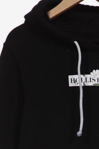 HOLLISTER Sweatshirt & Zip-Up Hoodie in S in Black