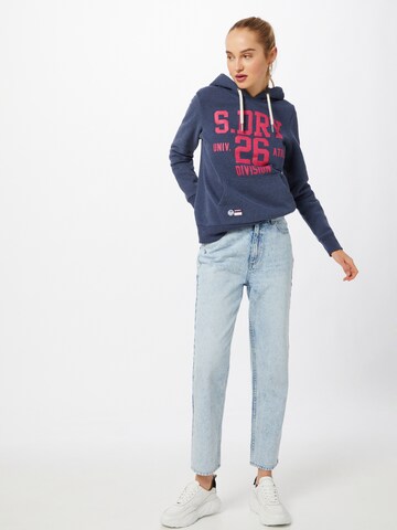 Sweat-shirt Superdry en bleu