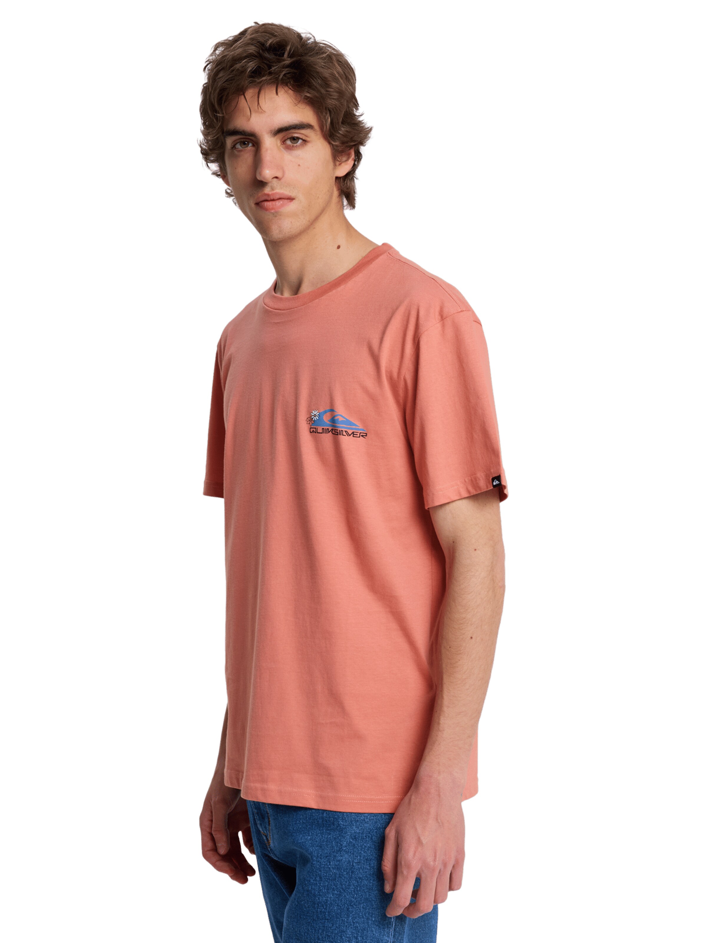 QUIKSILVER T-Shirt in Orange