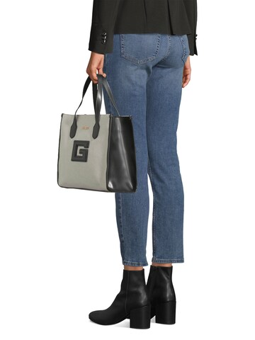 GUESS Handbag 'STATUS' in Beige
