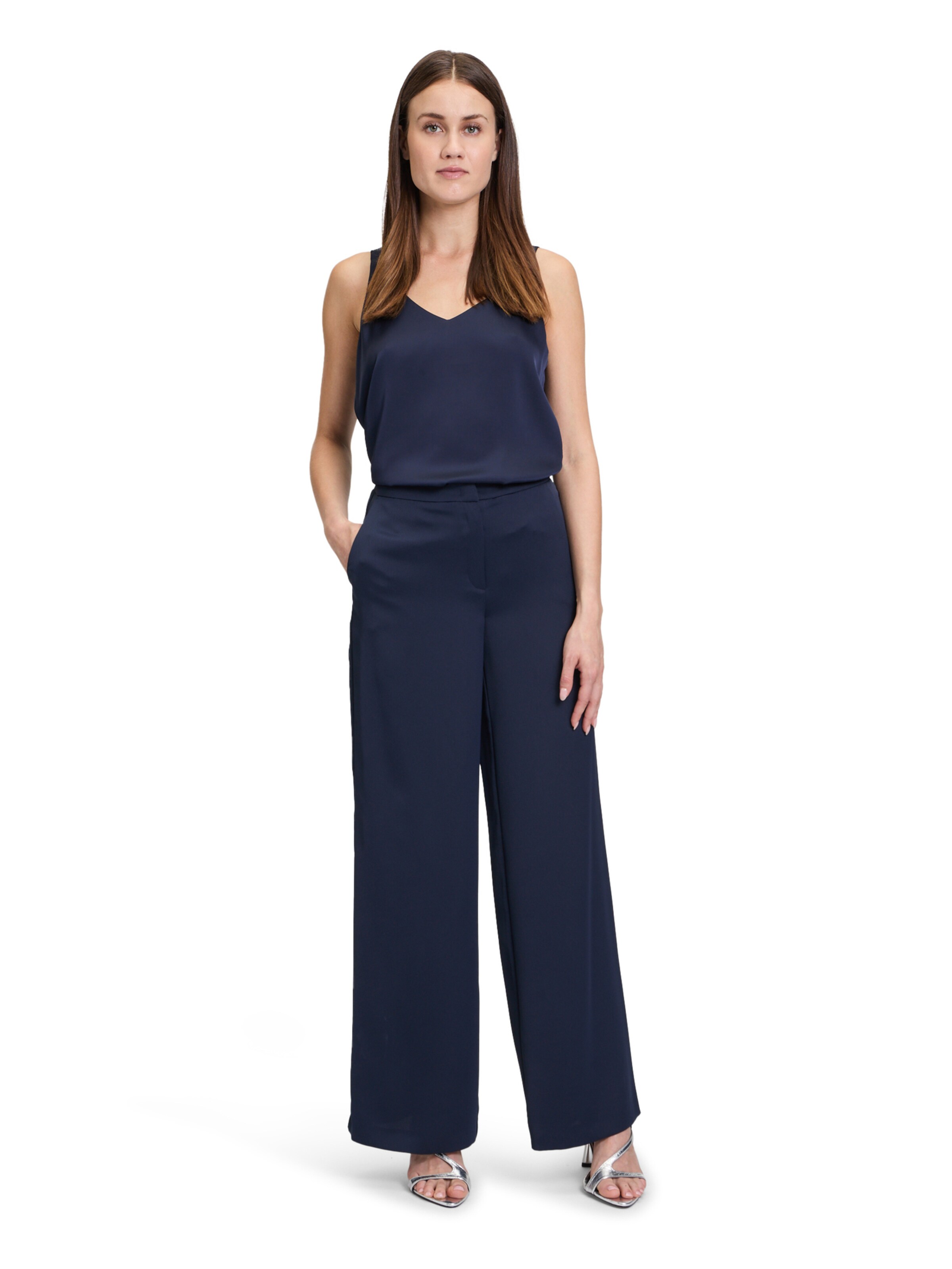 Regular Pantalon Vera Mont en bleu