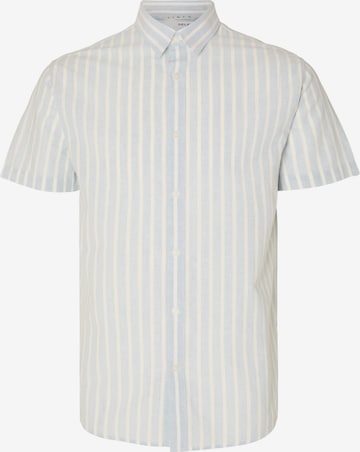 SELECTED HOMME Button Up Shirt in Blue: front