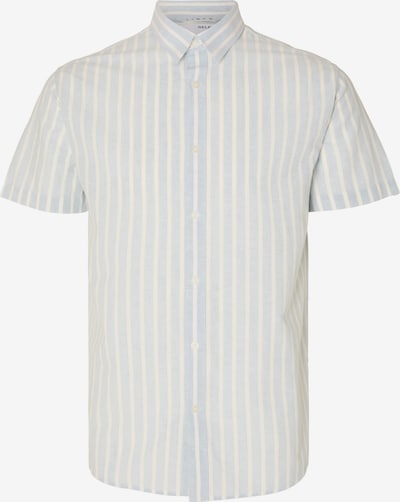 SELECTED HOMME Button Up Shirt in Light blue / Off white, Item view