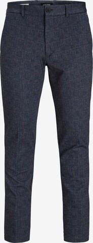 JACK & JONES Regular Chino Pants 'MARCO' in Blue: front