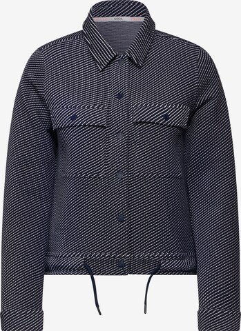 CECIL Between-Season Jacket in Blue: front