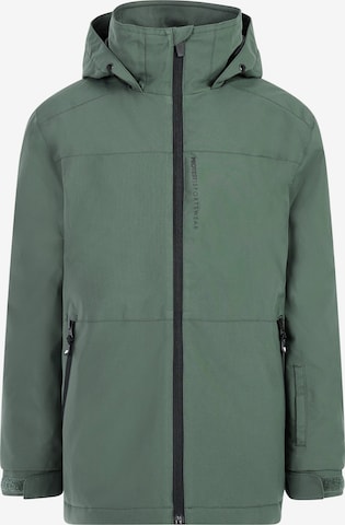 PROTEST Athletic Jacket 'PRTFlynto JR' in Green: front