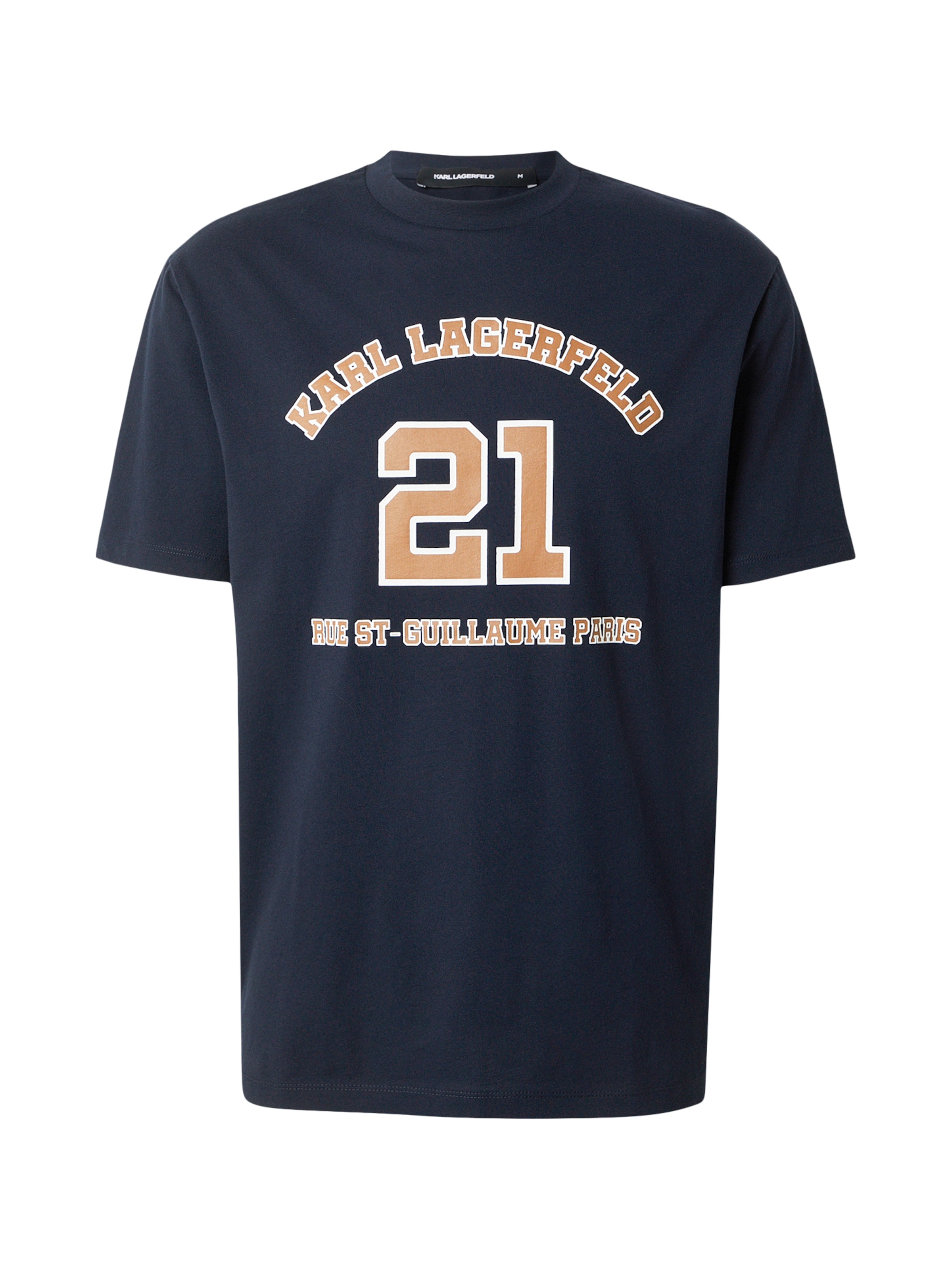 Karl Lagerfeld Särk meresinine / moka / valge, Tootevaade