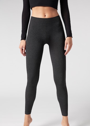 CALZEDONIA Skinny Leggings in Grau: Vorderseite