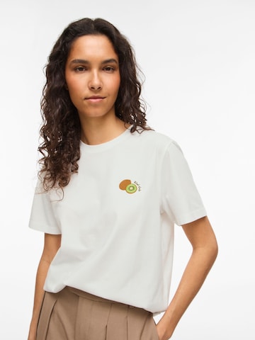 VILA - Camiseta en blanco