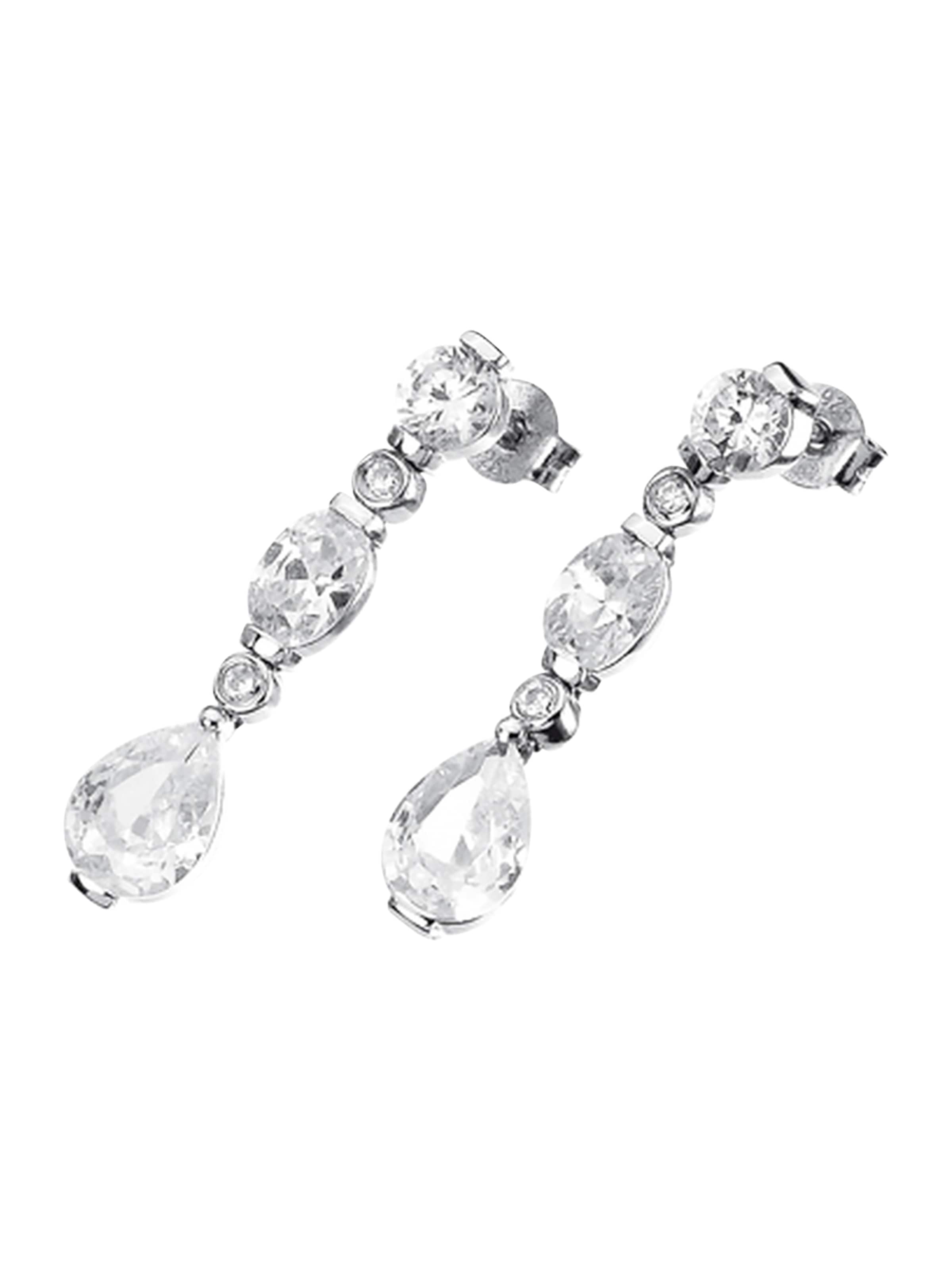 Giorgio Martello Milano Earrings in White: front