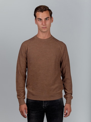 Harmount Pullover 'Moss'‌‌ in Beige: Vorderseite