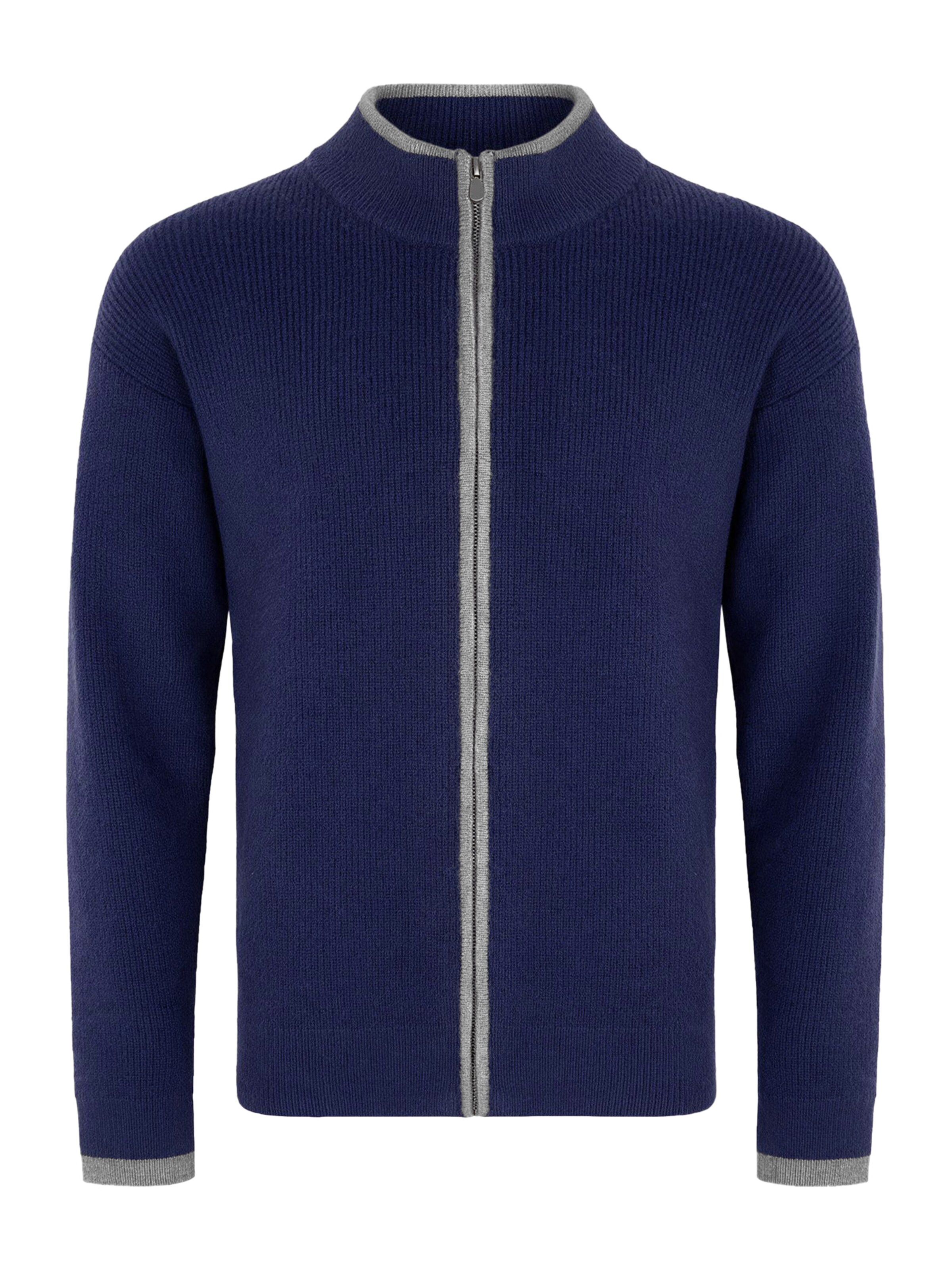 Vantory Strickjacke in Blau: Vorderseite