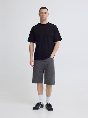 BLEND Shirt ' BHKarim Graphic ' in Black