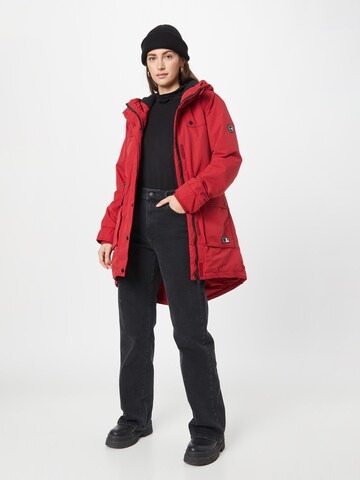 Parka d’hiver 'CharlotteAK' Alife and Kickin en rouge