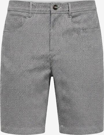 Ombre Regular Chino trousers in Black: front