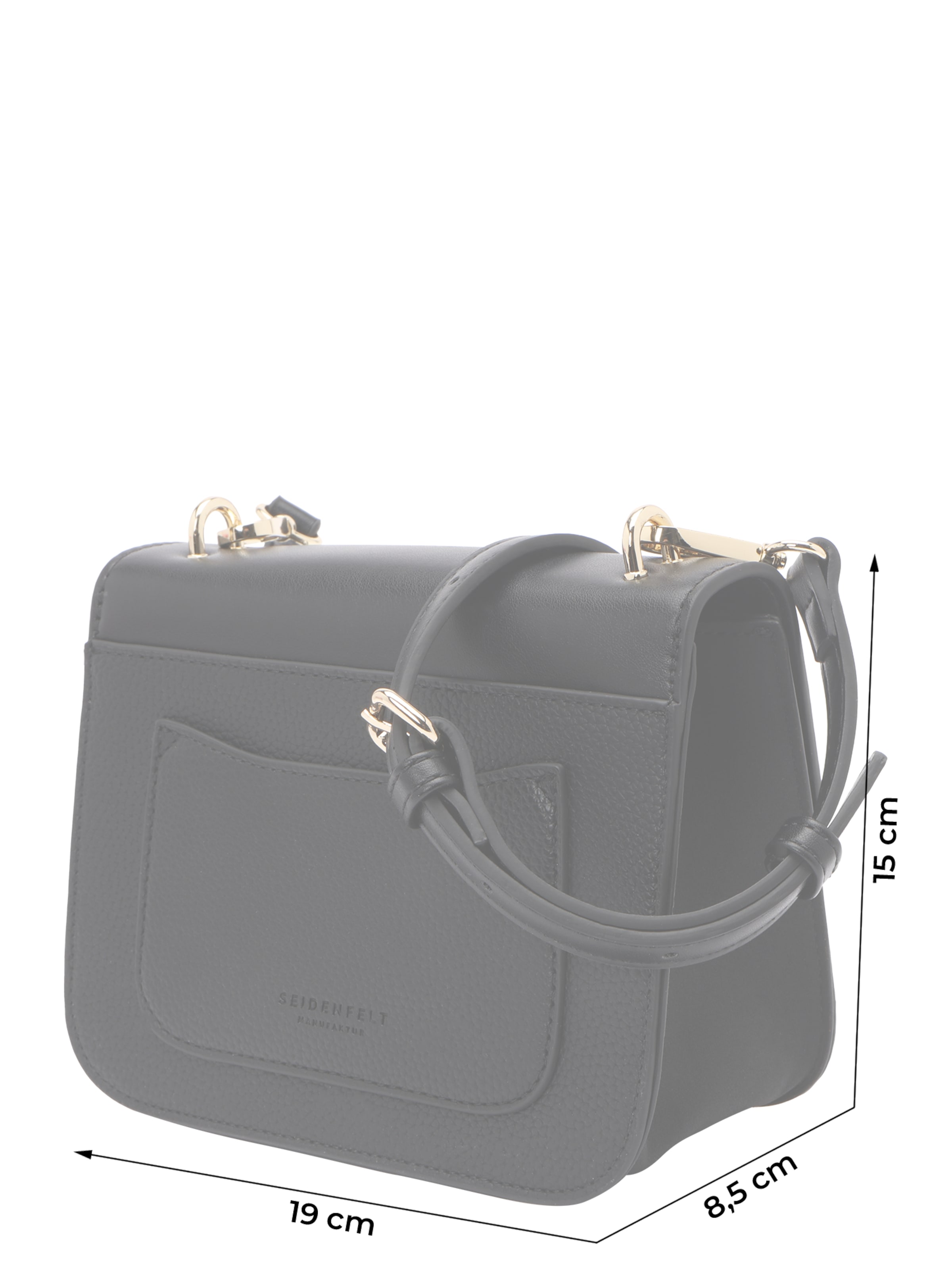 Seidenfelt Válltáska 'SELJE' - fekete