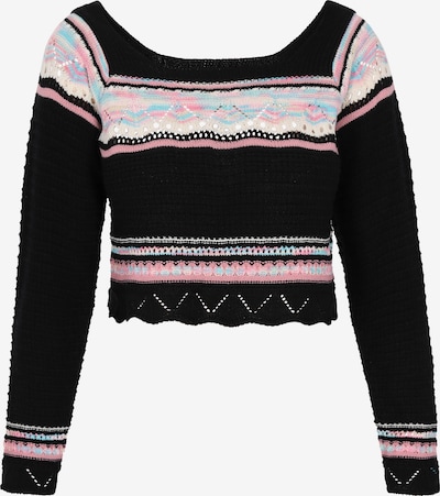 IZIA Neulepaita värissä vaaleansininen / roosa / musta / valkoinen, Tuotenäkymä