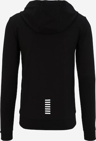 EA7 Emporio Armani Sweatjacka i svart