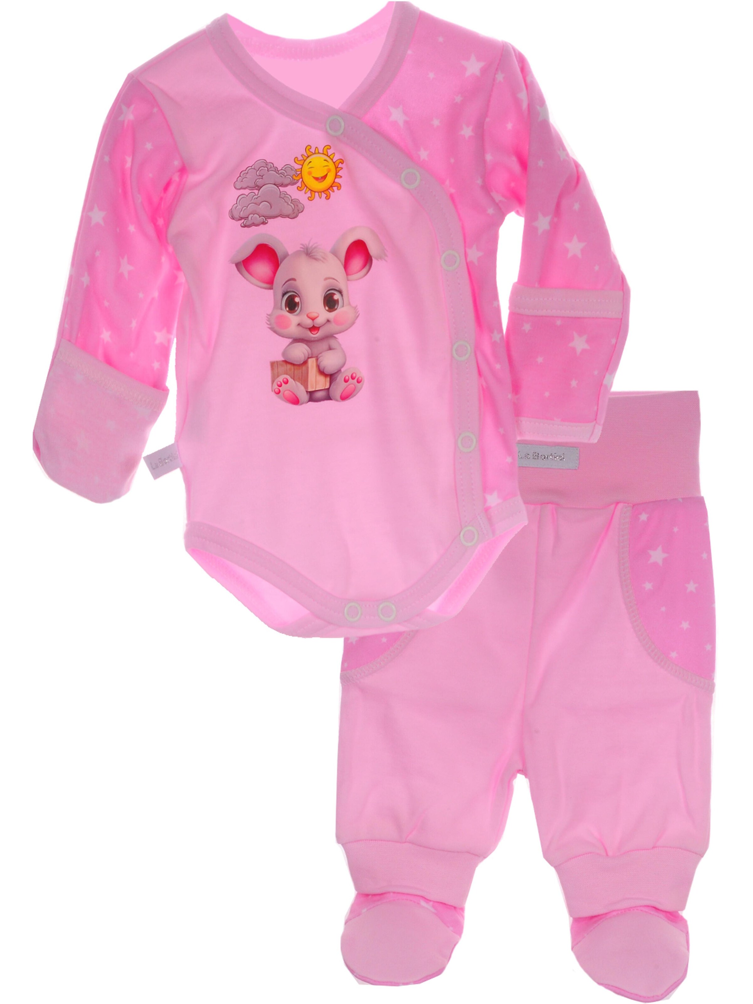 La Bortini Set‌‌ in Pink: Vorderseite