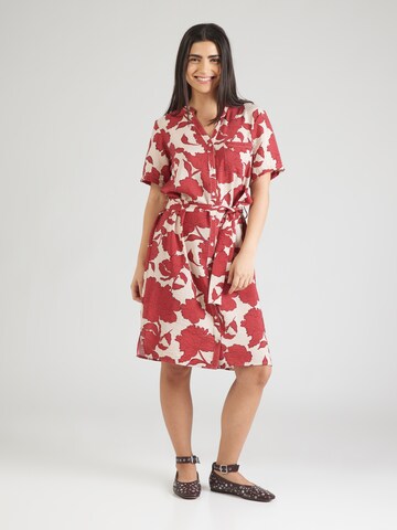 Robe-chemise 'OBJJacira' OBJECT en rouge : devant