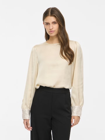 VILA - Blusa 'VISOFIE' en beige: frente
