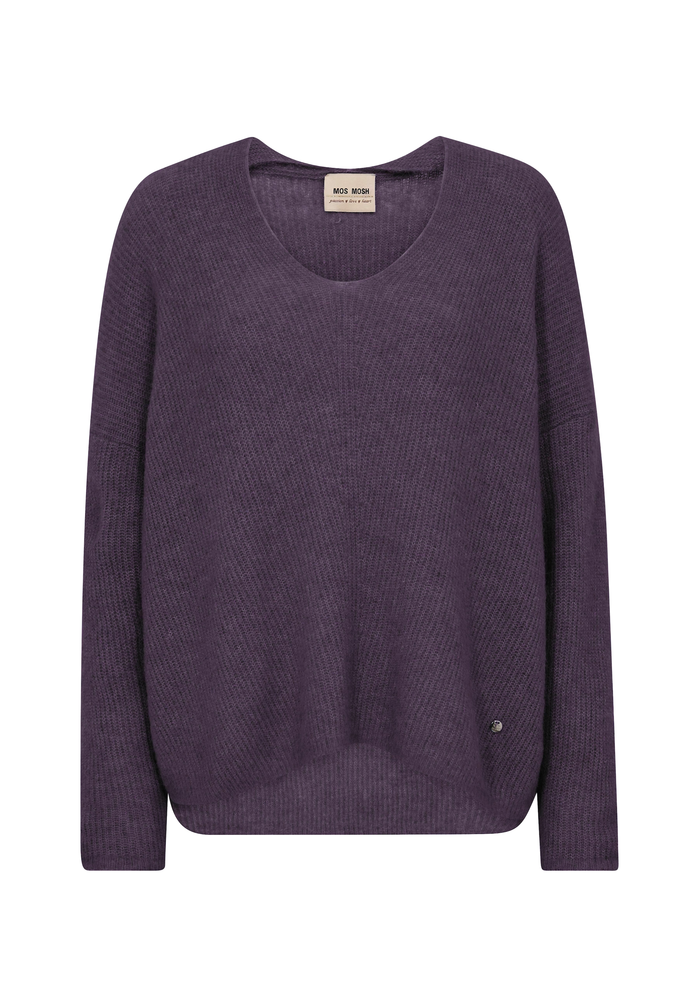 MOS MOSH Pullover 'MMThora' i lilla: forside