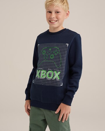 WE Fashion Sweatshirt in Blue