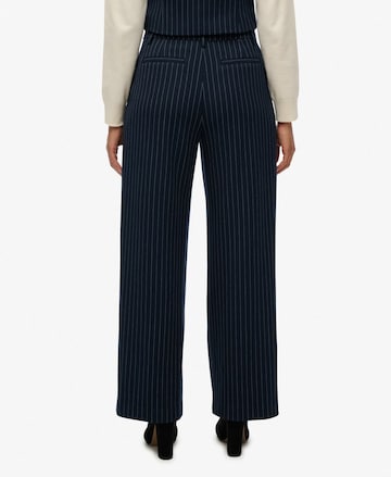 Loosefit Pantalon à pince Superdry en bleu