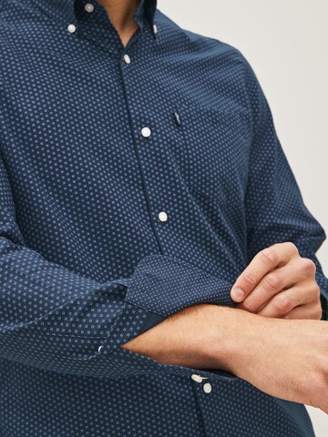 Next Slim fit Skjorta i blå