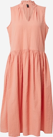 Y.A.S Платье-рубашка 'Terra' в Оранжевый: спереди