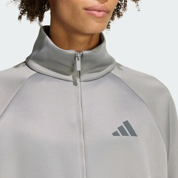 ADIDAS SPORTSWEAR - Sudadera con cremallera deportiva ' Stadium ' en gris