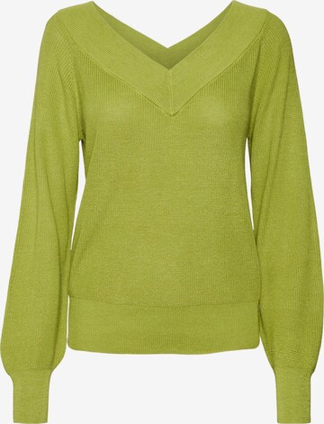 Pull-over 'NEW LEXSUN' VERO MODA en vert : devant