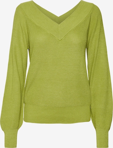 VERO MODA Sweater 'NEW LEXSUN' in Green: front