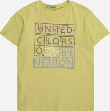 UNITED COLORS OF BENETTON Футболка в Зеленый: спереди