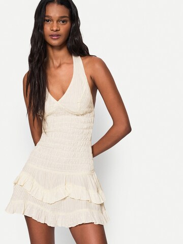 Bershka Summer dress in Yellow: front