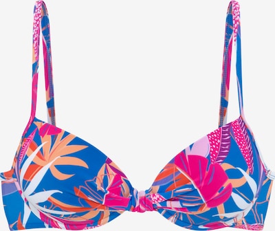 BUFFALO Bikinitop in blau / mischfarben, Produktansicht