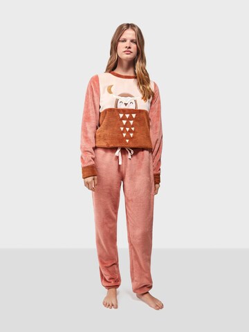 Gisela Pyjama 'Set' in Roze: voorkant