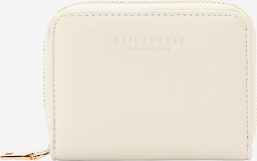 Seidenfelt Wallet 'YLVA' in Beige: front