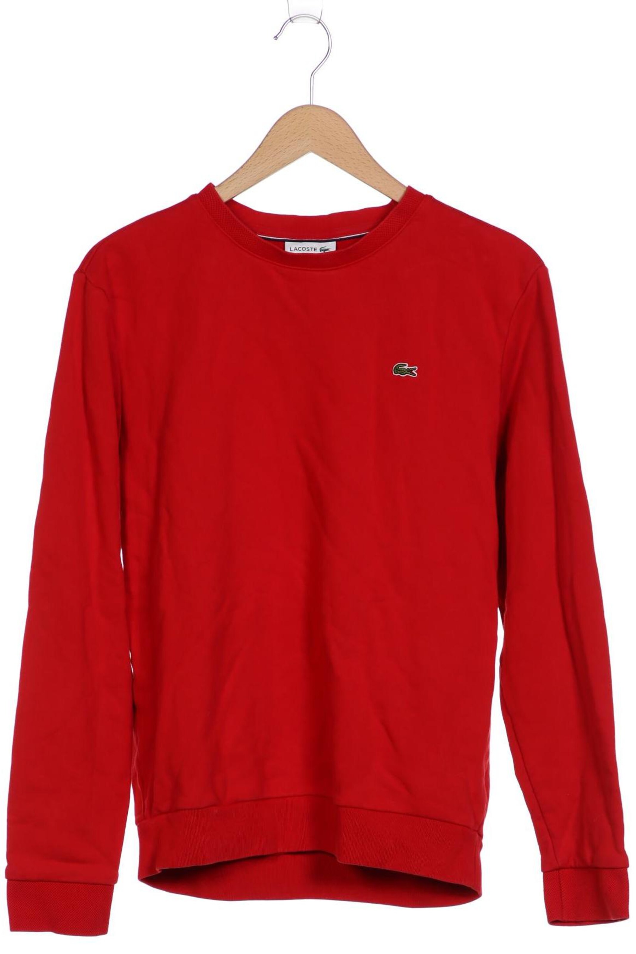 LACOSTE Sweatshirt u0026 Zip-Up Hoodie in L in Red | ABOUT YOU