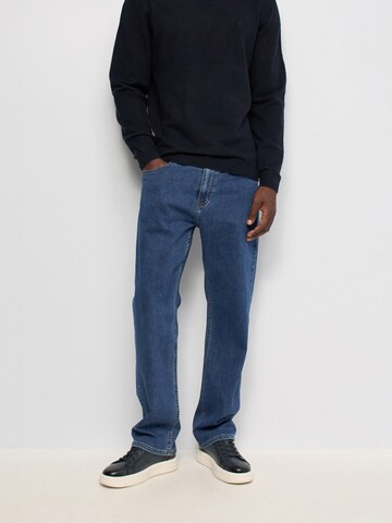 Salsa Jeans Regular Broek in Blauw: voorkant